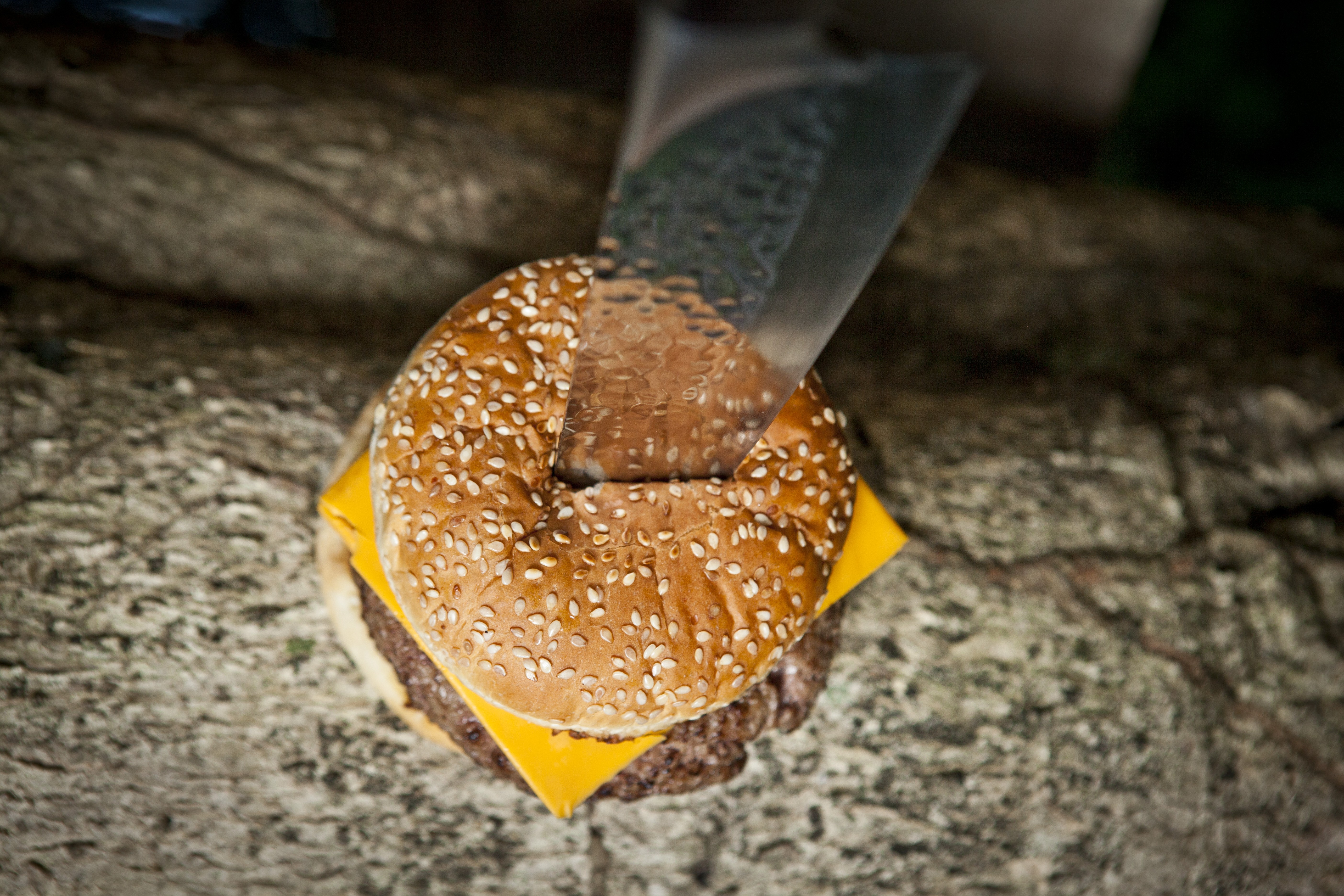 Hambúrguer do Hell´s Burger