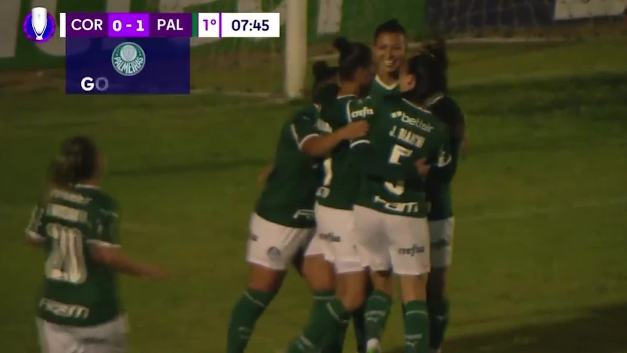 Palmeiras vence Corinthians pelo Paulista Feminino com gol contra de goleira