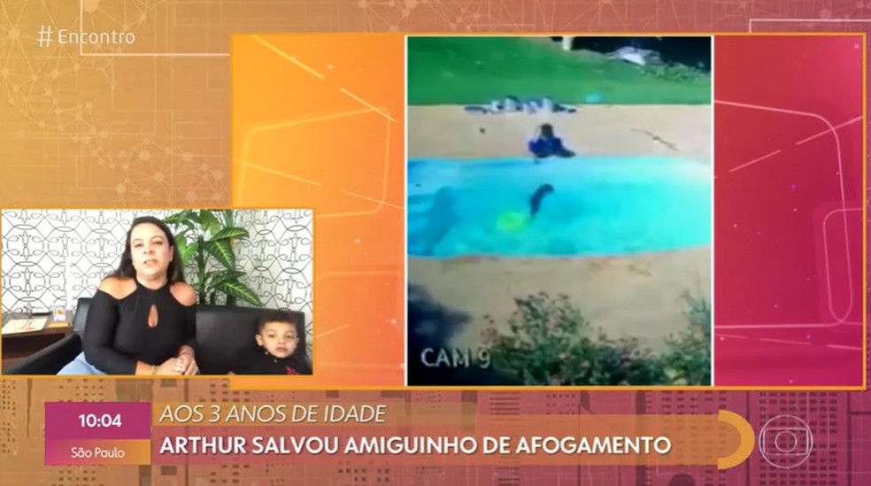 Mae De Menino Que Salvou Amigo Que Caiu Em Piscina Relembra Do Susto Que Teve Apos Acidente Foi Um Milagre De Deus Norte Fluminense G1
