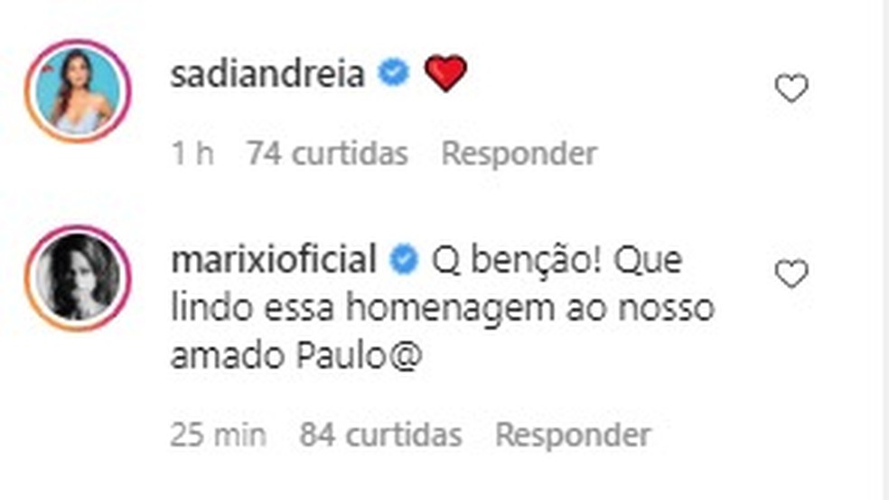 Marcus Majella faz homenagem a Paulo Gustavo  — Foto: Reprodução/Instagram