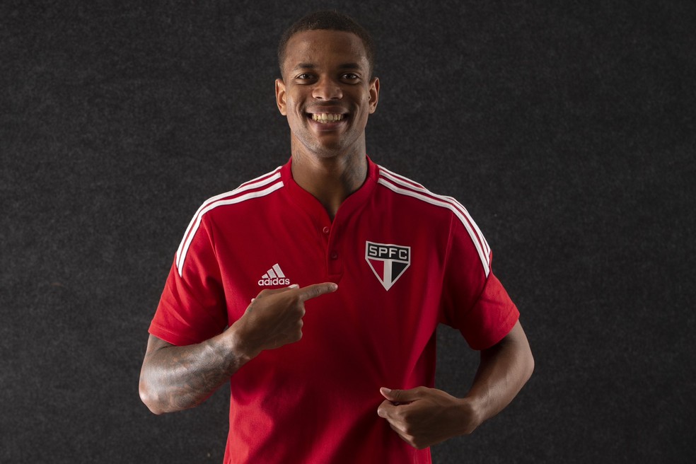 Caio Paulista é anunciado pelo São Paulo — Foto: Divulgação