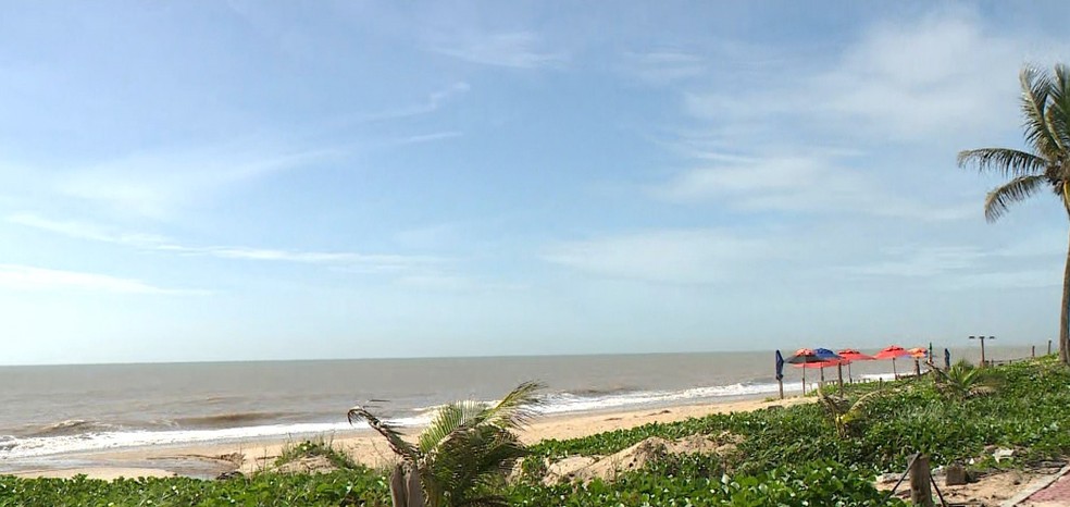 Semana começa com sol; confira a previsão do tempo para o Espírito Santo, praia de Marataízes — Foto: Reprodução TV Gazeta