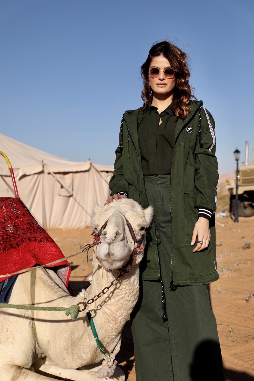 Isabeli Fontana conhece a Arábia Saudita (Foto: Patrick Sawaya)