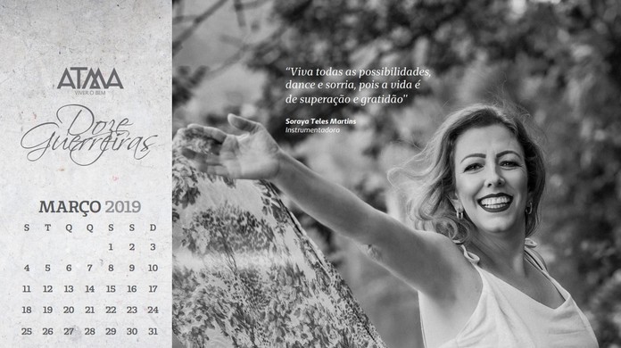 Com Mensagens De Motivacao Mulheres Que Lutam Ou Venceram O Cancer Estampam Calendario Doze Guerreiras Em Uberaba Triangulo Mineiro G1