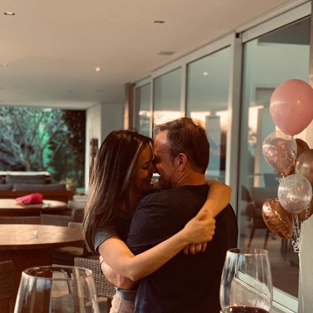 Rubens Barrichello e Paloma Tocci assumiram namoro no início de julho (Foto: Reprodução/Instagram)