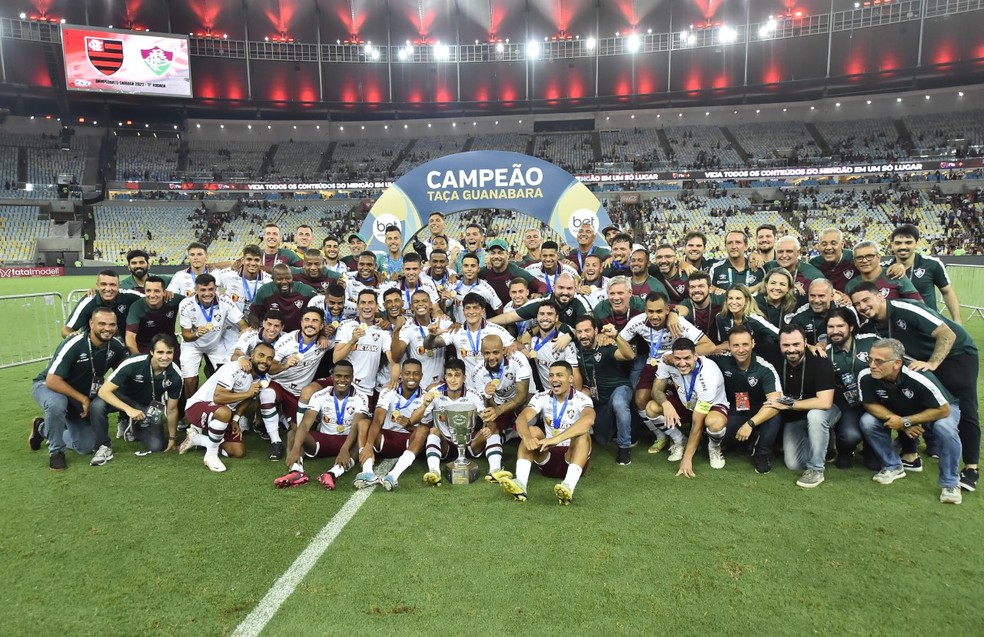 Fluminense é bicampeão da Taça Guanabara  — Foto: André Durão