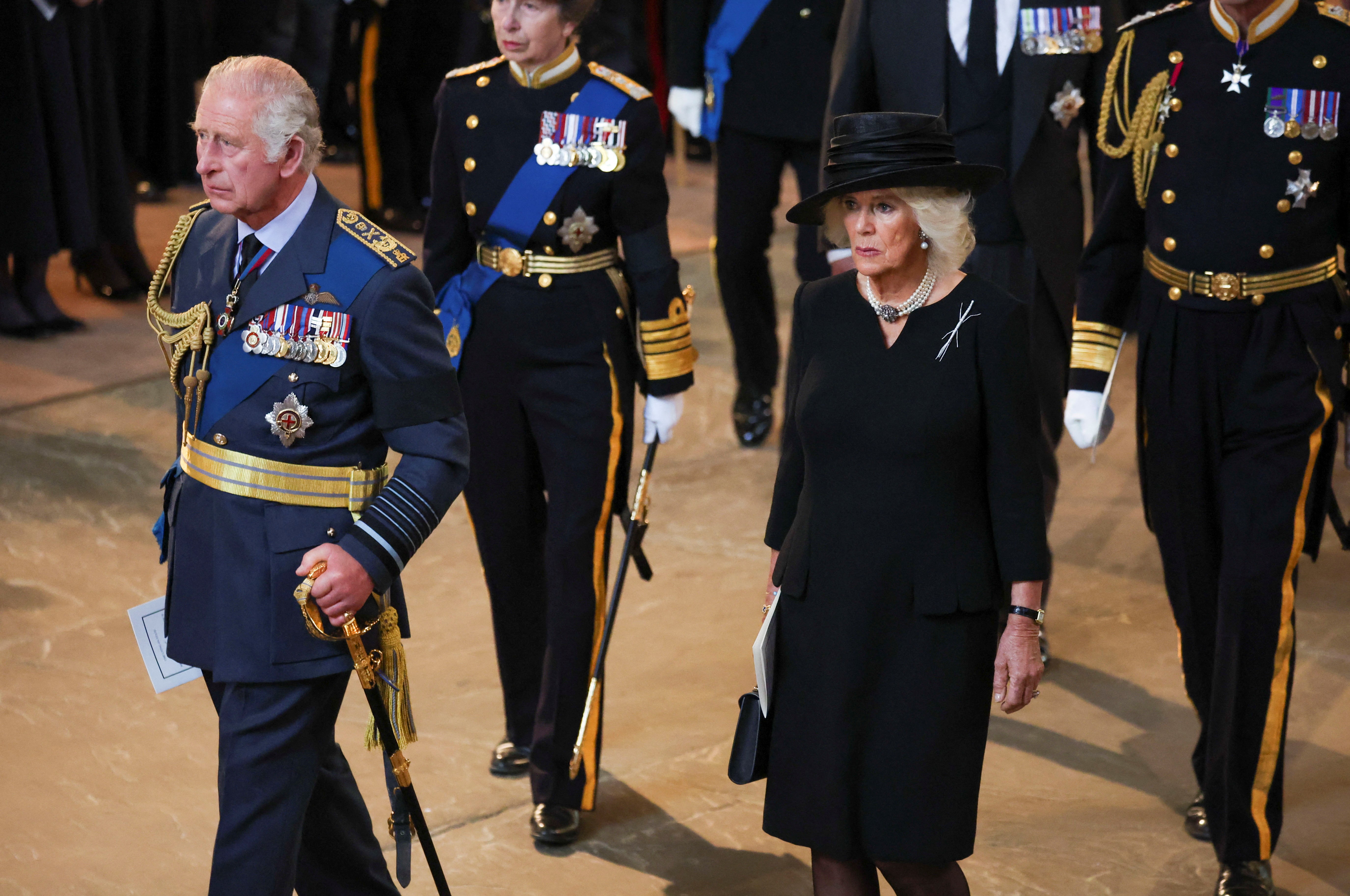O Rei Charles III e a Rainha Consorte Camilla (Foto: Getty Images)