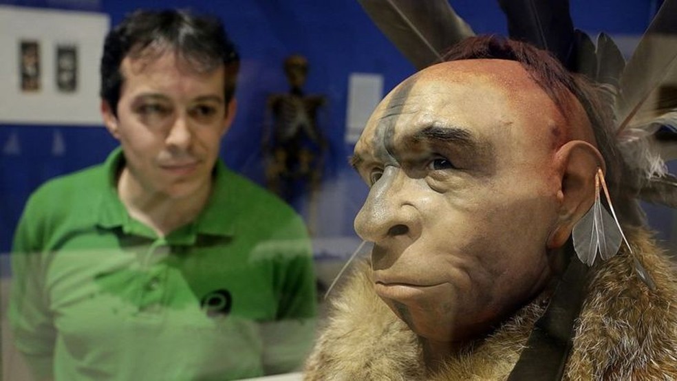 O cruzamento entre sapiens e neandertais pode ter ocorrido várias dezenas de milhares de anos atrás. — Foto: Getty Images/via BBC