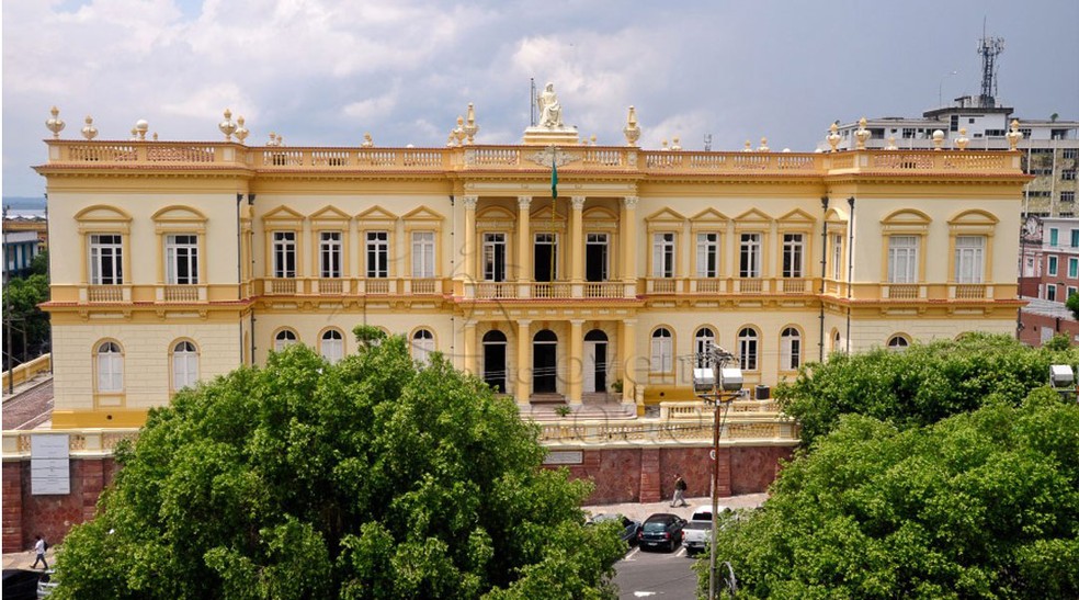Palácio da Justiça, Manaus, Amazonas. — Foto: Divulgação/SEC