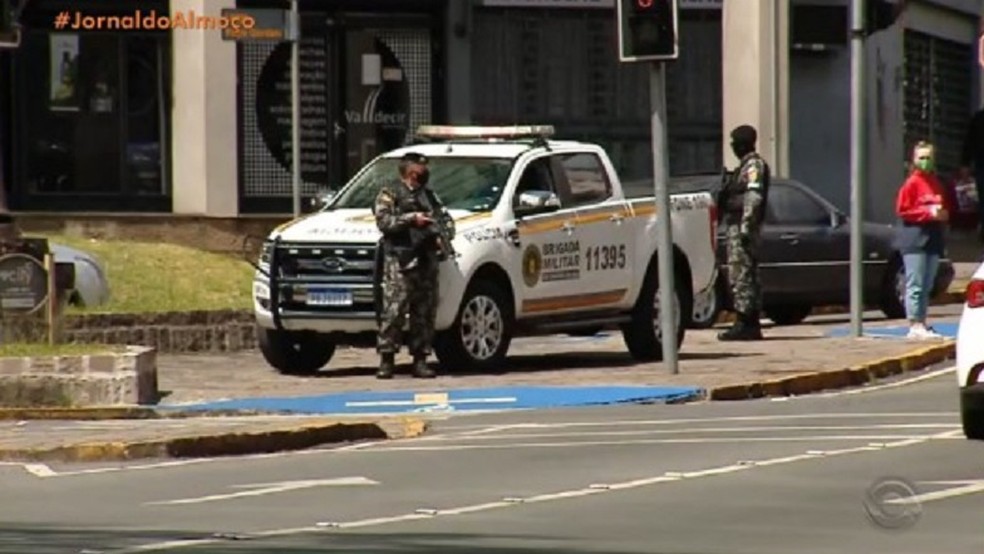 Policiamento é reforçado em Caxias após outubro com alta nos números da violência  — Foto: Reprodução 