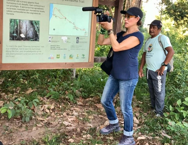 Christiane Torloni é diretora do filme Amazônia - O Despertar da Florestania (Foto: Reprodução/ Instagram)