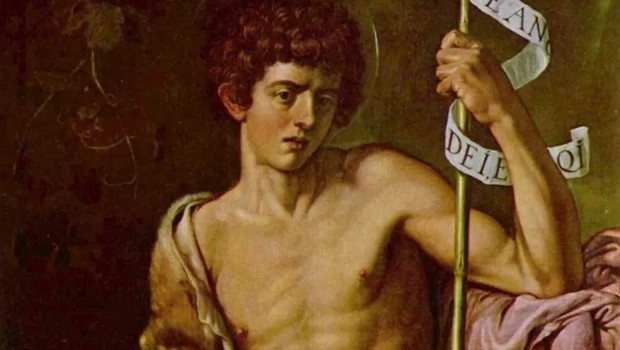 João Batista, em pintura de Bartolomé Gonzalez (Foto: DOMÍNIO PÚBLICO via BBC)