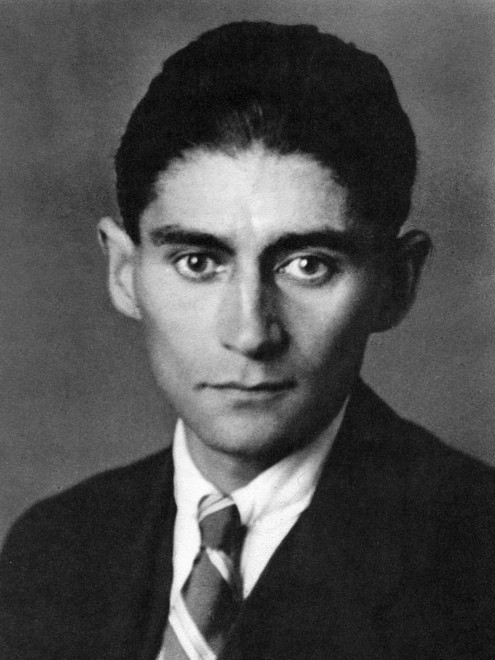 Franz Kafka em 1923, um ano antes de sua morte (Foto: via Wikimedia Commons)