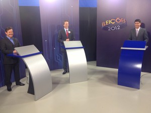 Candidatos à prefeitura de Chapecó participam de Debate (Foto: Edmilson Ortiz)