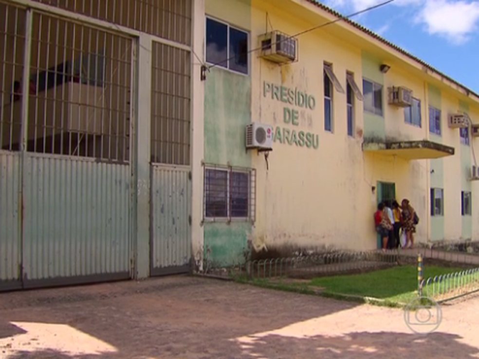 O preso foi encaminhado ao Presídio de Igarassu, onde fica a disposição da justiça (Foto: TV Globo/Reprodução)