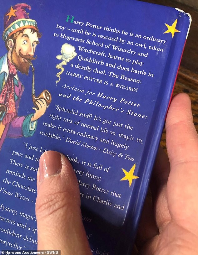 Detalhes do Harry Potter (Foto: Daily Mail)