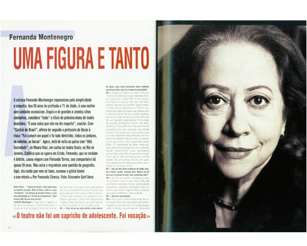 Feita por Fernanda Cirenza em março de 2001, edição 120 (Foto: reprodução)
