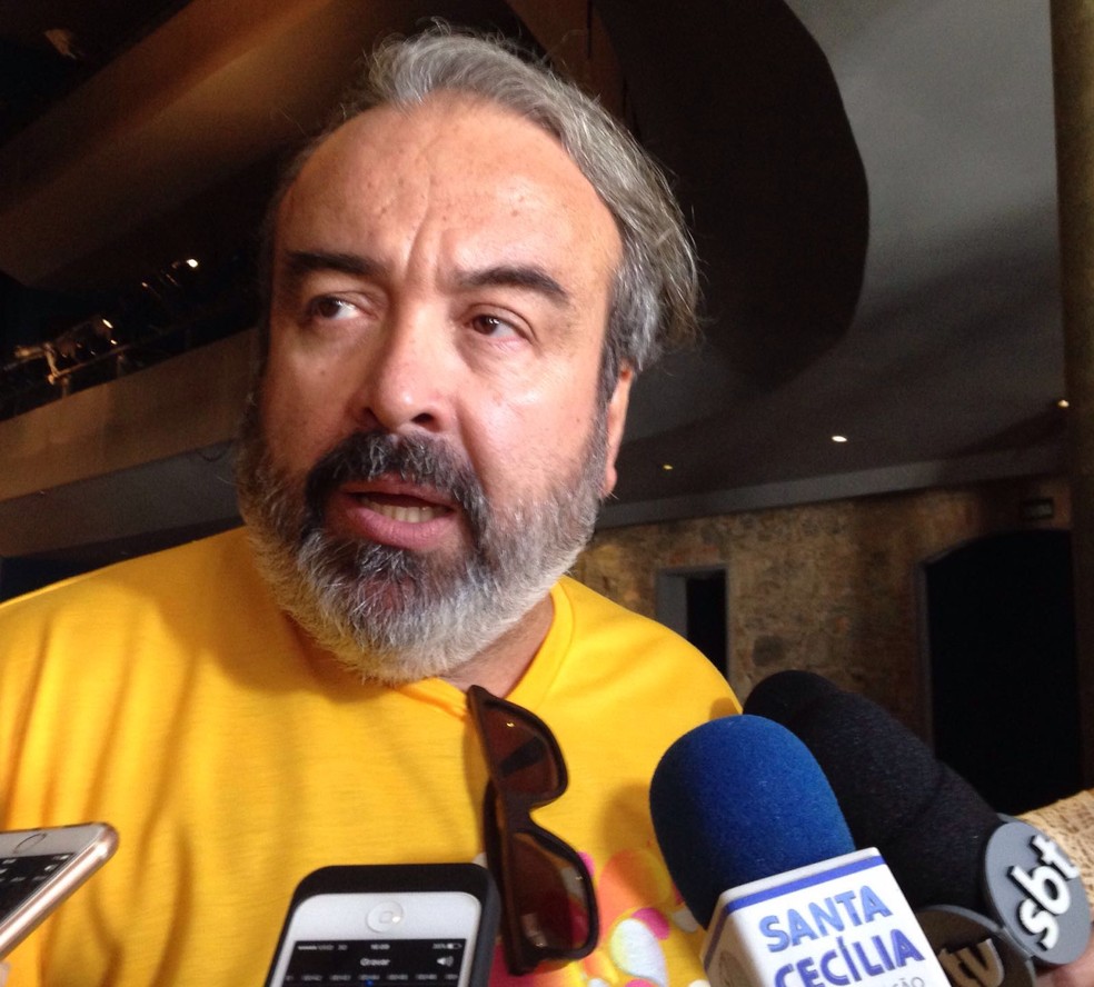 Secretário de Cultura Fábio Alexandre Nunes falou sobre confusão (Foto: G1)