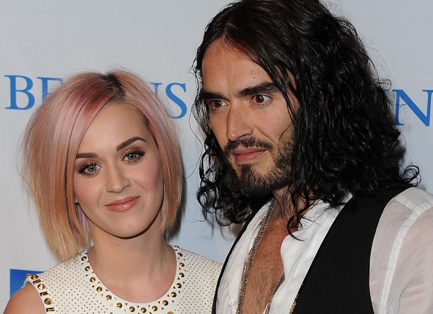 Katy perry e Russell Brand (Foto: Getty Images)
