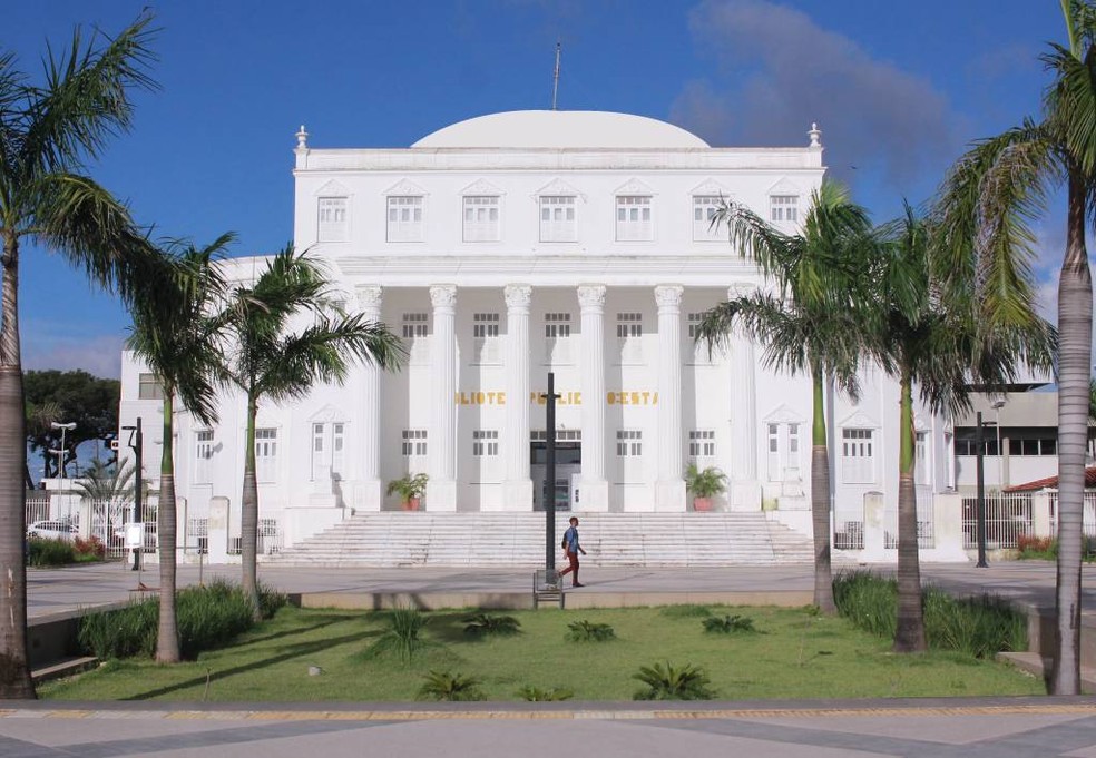 Biblioteca Pública Benedito Leite fica localizada no Centro de São Luís — Foto: Divulgação/Governo do Maranhão