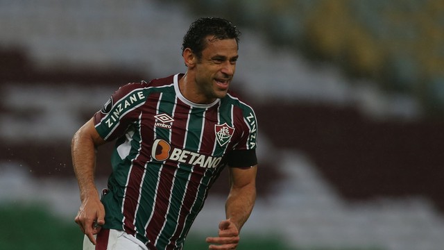 Fred comemora gol de empate