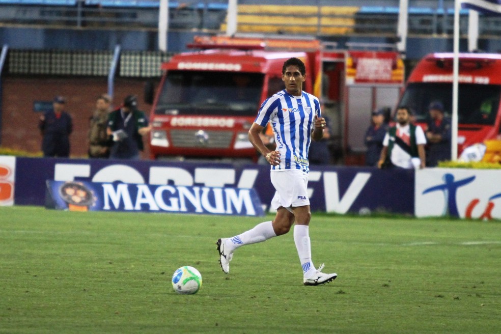 Pablo durante sua passagem no Avaí — Foto: Jamira Furlani/Avaí FC