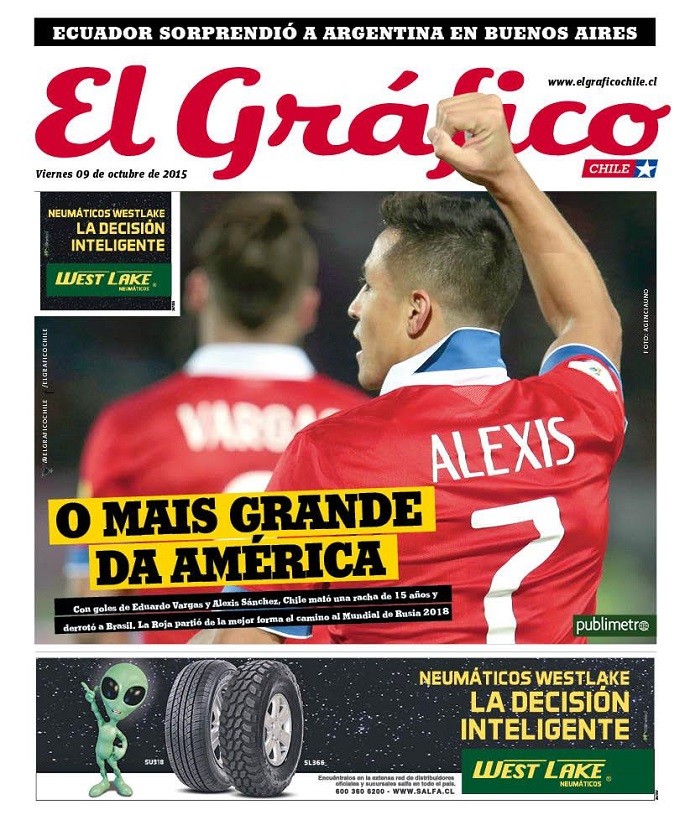 Capa jornal Chile