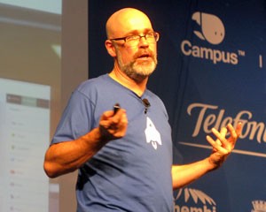 Mark Surman, diretor-executivo da Fundação Mozilla (Foto: Laura Brentano/G1)