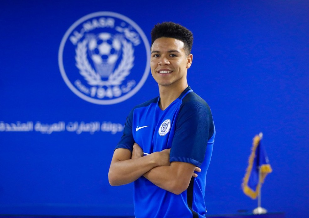 Marquinhos Gabriel pertence ao Corinthians e está emprestado ao Al Nasr — Foto: Divulgação/Al Nasr