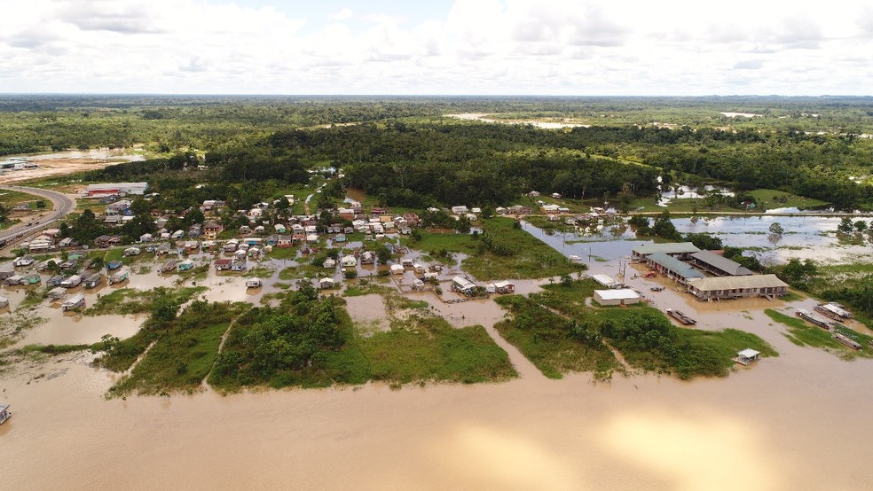 Defesa Civil monitora bairros atingidos  — Foto: Ismael Medeiro/Arquivo pessoal 