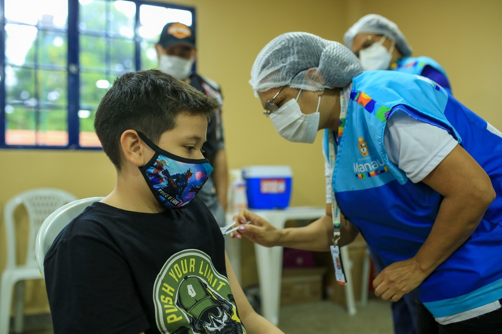 Manaus anuncia vacina&ccedil;&atilde;o de crian&ccedil;as de 6 anos sem comorbidades a partir  desta quinta-feira (27) | Amazonas | G1