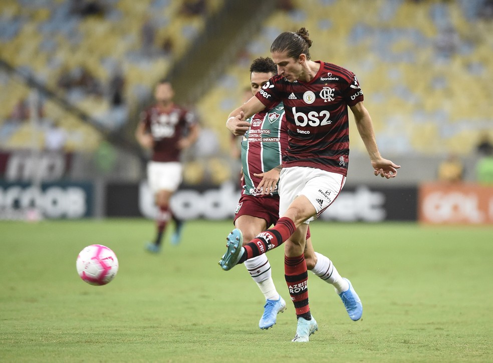 Filipe Luís jogou 70 minutos e provou estar preparado para jogar na quarta — Foto: André Durão
