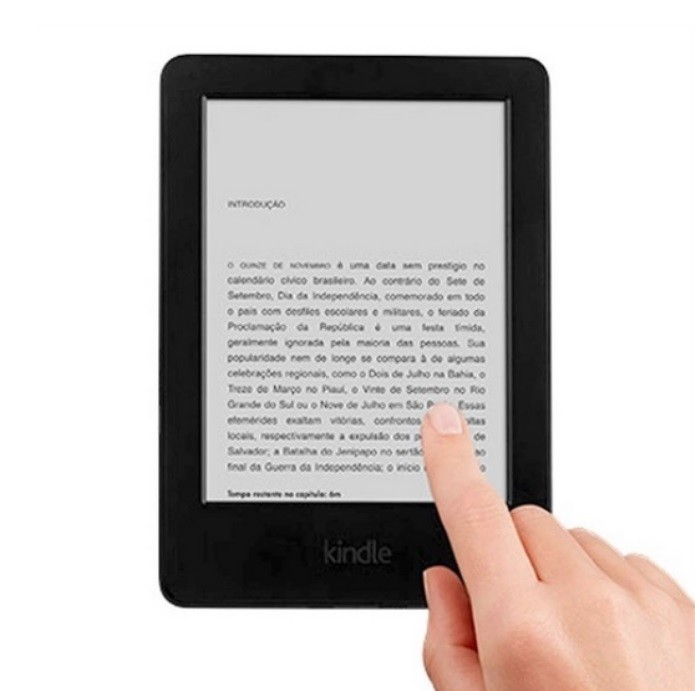 Kindle da Amazon é o e-reader mais popular (Foto: Divulgação)