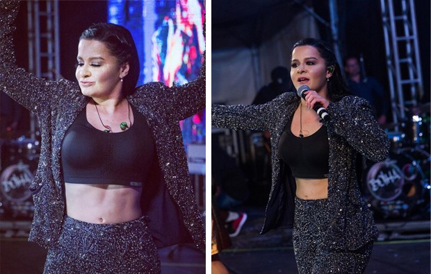 Maraisa Deixa Barriga Mostra Em Show E F S Elogiam Que Shape Esse Quem Quem News