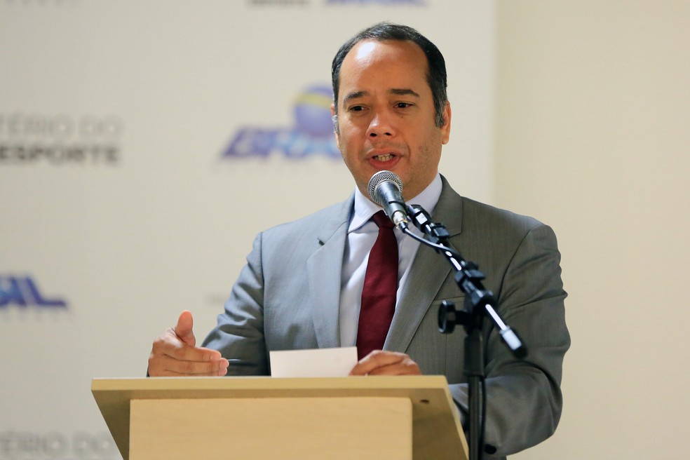 Ministro do Esporte, Leandro Cruz Fróes da Silva — Foto: Francisco Medeiros/ME