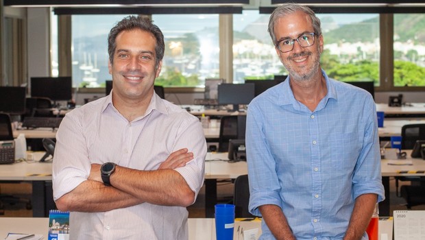 Daniel Orlean e Tiago Compagnoni, cofundadores da Voltz (Foto: Divulgação)