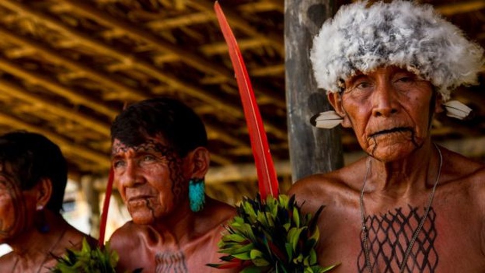 Povo yanomami habita a região do Pico da Neblina, na divisa do Brasil com a Venezuela (Foto: BBC)