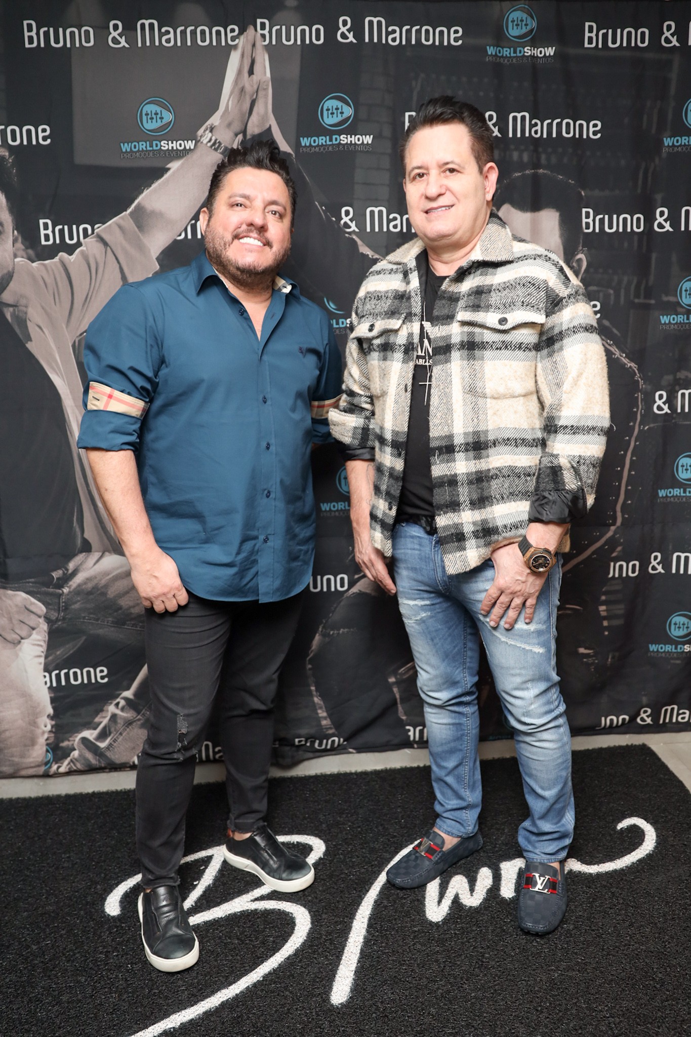 Bruno e Marrone (Foto: Lucas Ramos / AgNews)