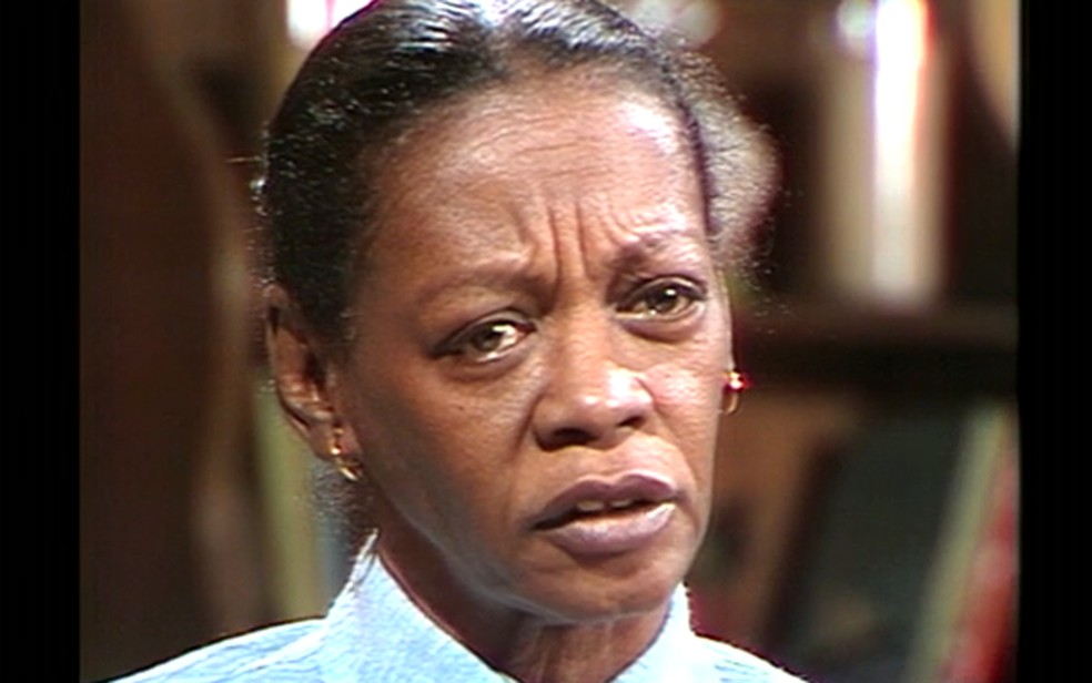 Ruth de Souza na série 'Malu mulher', em 1980 — Foto: TV Globo