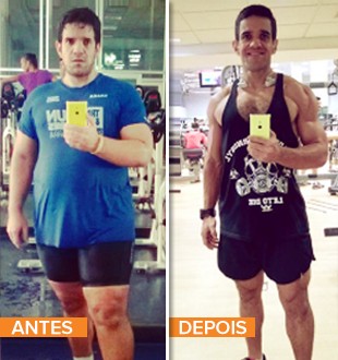 EuAtleta minha história Edu_Ribeiro antes e depois (Foto: Eu Atleta)