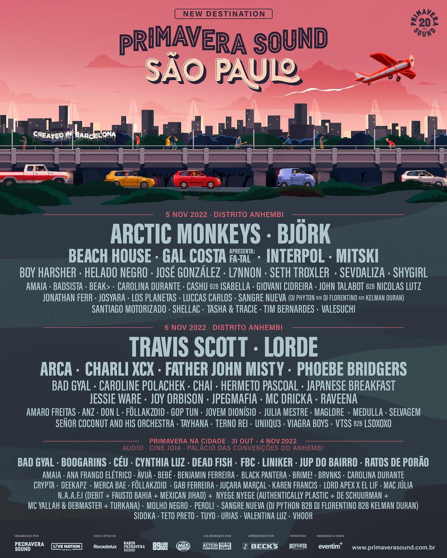 Primavera Sound: confira line-up completo do festival que acontece em São Paulo (Foto: Reprodução)