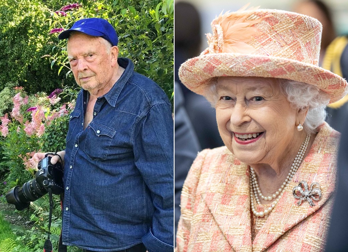 David Bailey comentou gafe com a Rainha Elizabeth II (Foto: Reprodução / Instagram e Getty Images)
