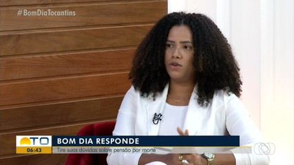 Advogada tira dúvidas sobre pensão por morte no Bom Dia Responde