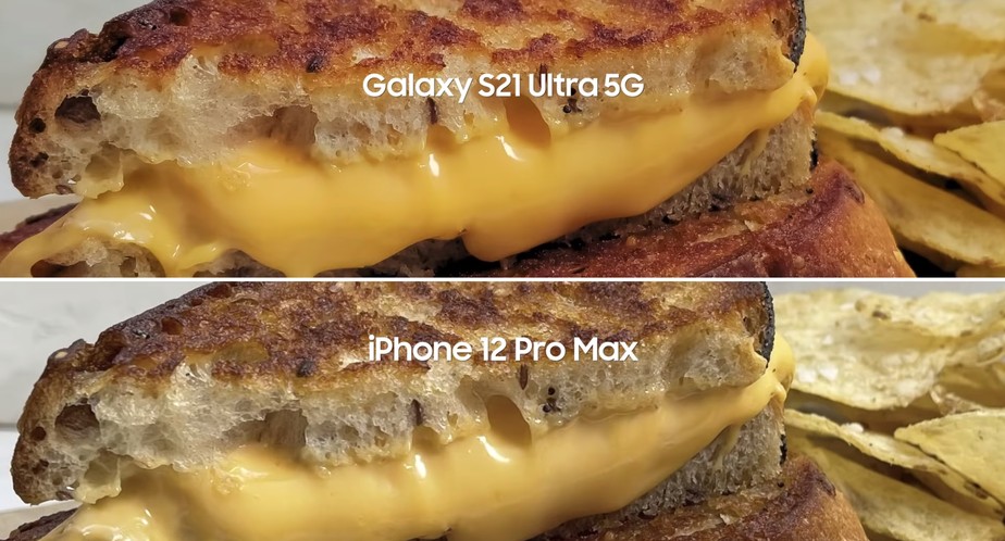 Samsung 'debocha' do iPhone 12 Pro Max em propaganda