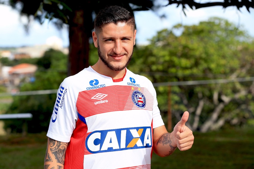 Zé Rafael está na mira de diversos clubes brasileiros (Foto: Felipe Oliveira/Divulgação/EC Bahia)