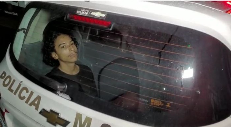 Vinicius Saavedra é preso pela PM quatro dias após esfaquear e matar amigo Felipe Souza — Foto: Divulgação/Amador