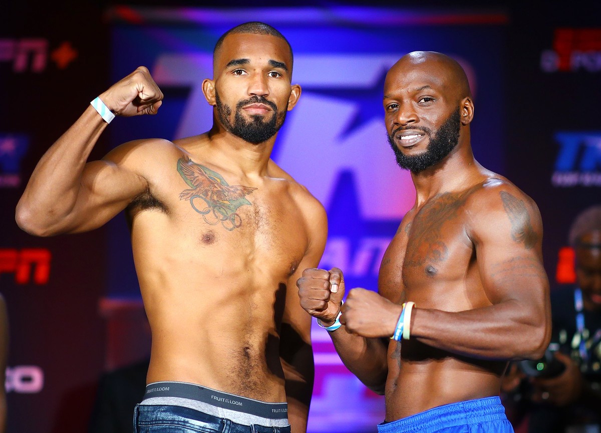 Esquiva Falcão bate o peso e confirma duelo com Manny Woods, nos ...