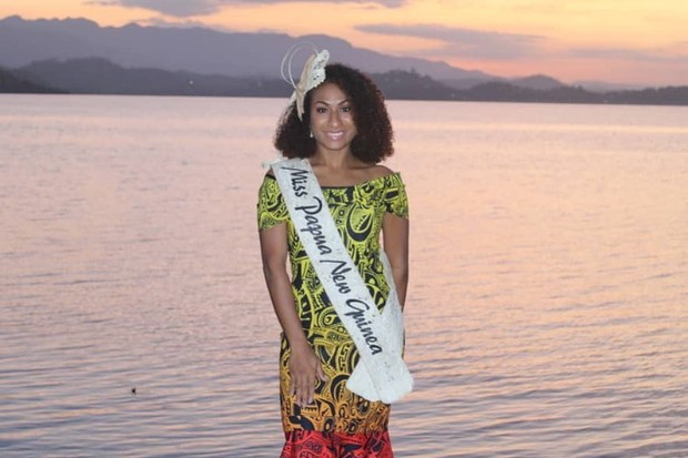 Lucy Maino, Miss Papua-Nova Guiné 2019, perde título por vídeo dançando (Foto: Reprodução/Instagram)