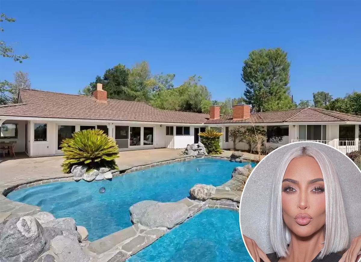 Kim Kardashian vende rancho em Hidden Hills por US$ 5,3 milhões (Foto: Reprodução / Instagram e Realtor)
