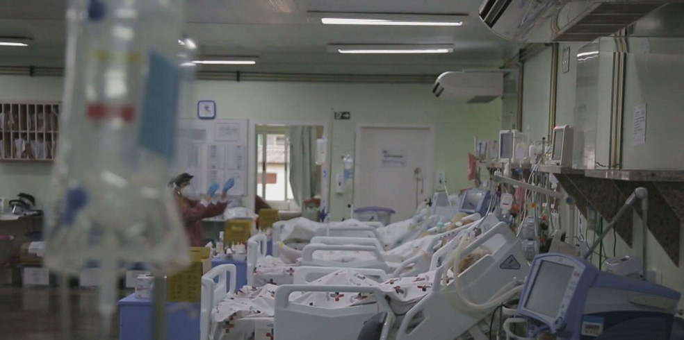 Leito no DF em imagem de arquivo — Foto: TV Globo / Reprodução